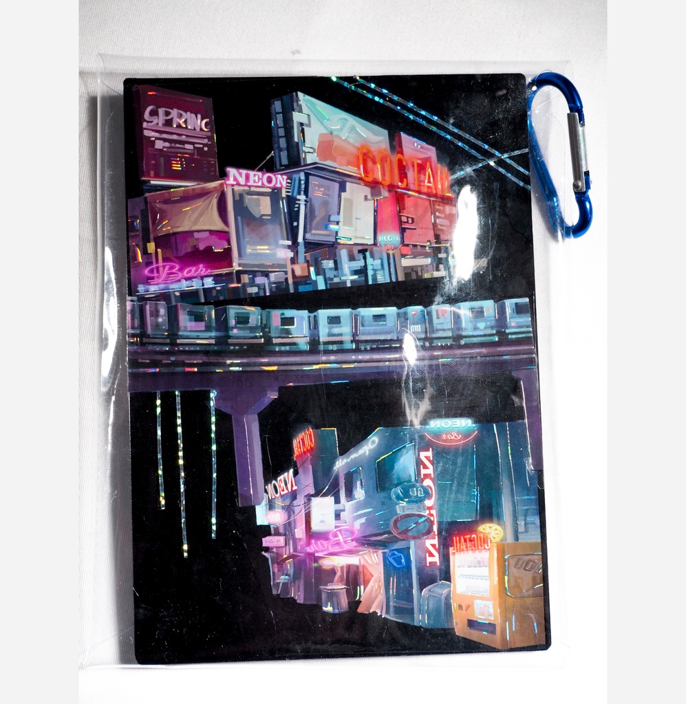 クリアポーチ【ネオン街②】