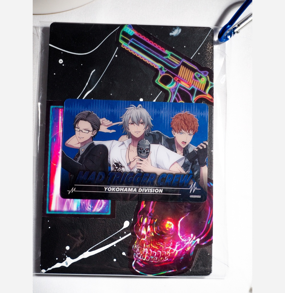 クリアポーチ【black×スカル】