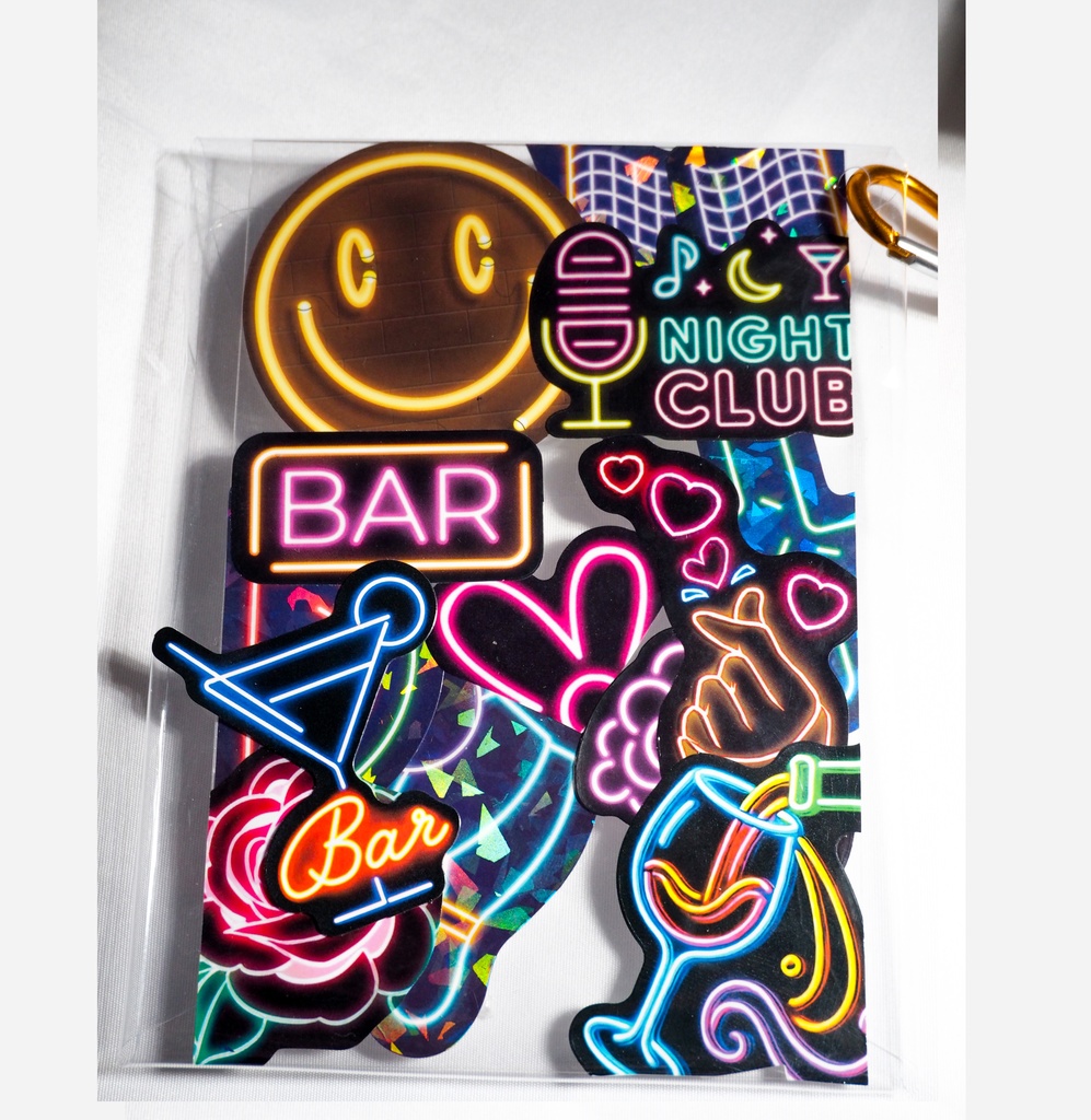 クリアポーチ【クリアネオン】