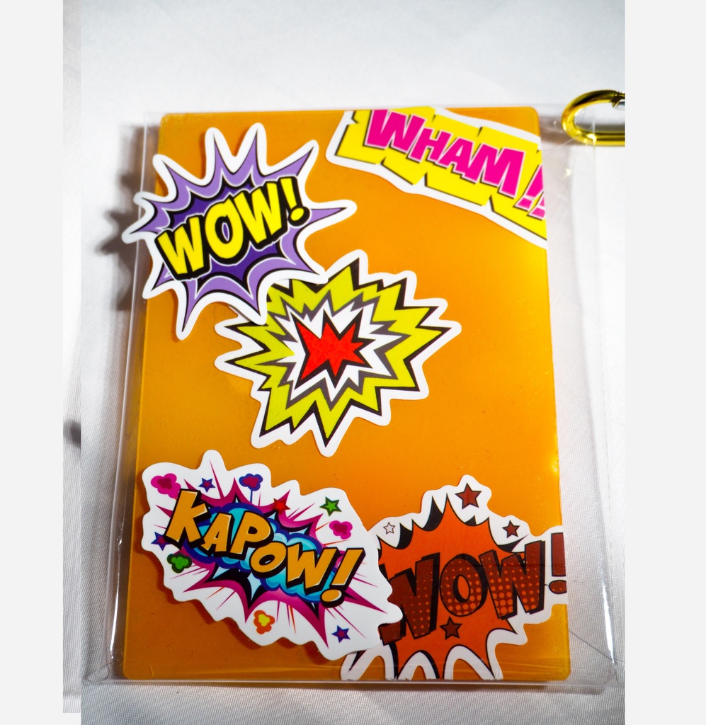 クリアポーチ【POPオレンジ】ヒプマイ_ヒロアカ