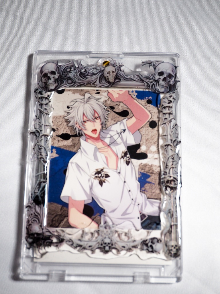 Ｂ８マグネット硬質ケース＿スカル＿【ヒプマイなど】