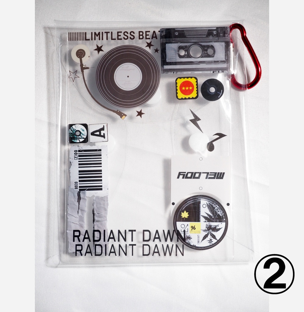 クリアポーチ【クリアmusic】