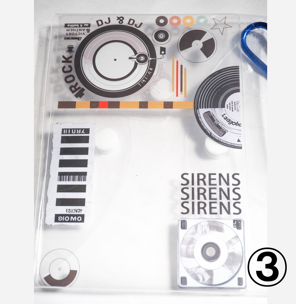 クリアポーチ【クリアmusic】