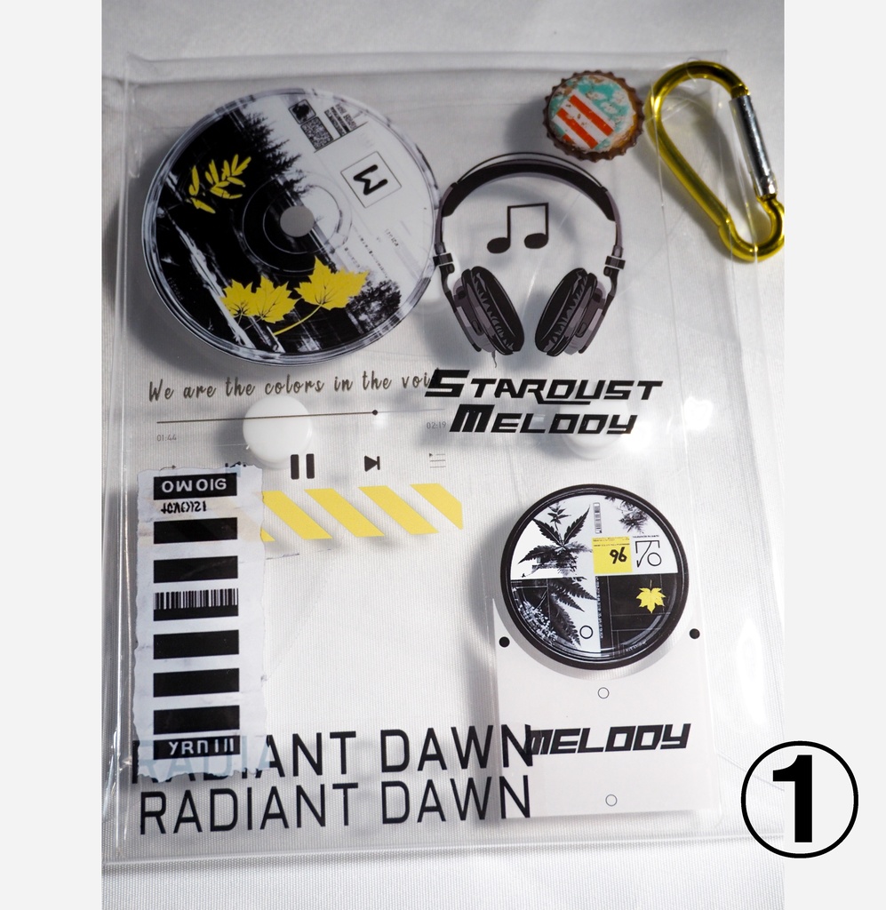 クリアポーチ【クリアmusic】