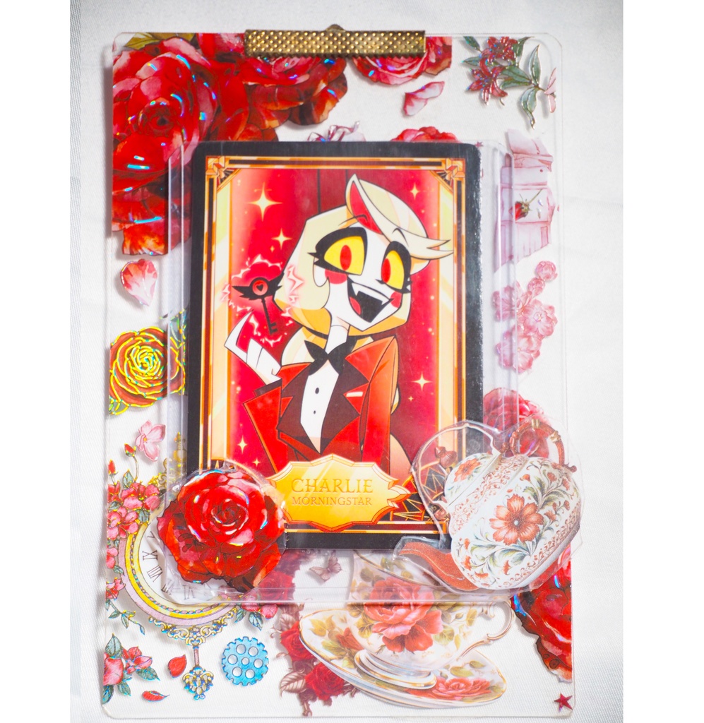 Ｂ８硬質ケース 【お茶会】　パネルタイプ_ツイステ_ハズビンホテル