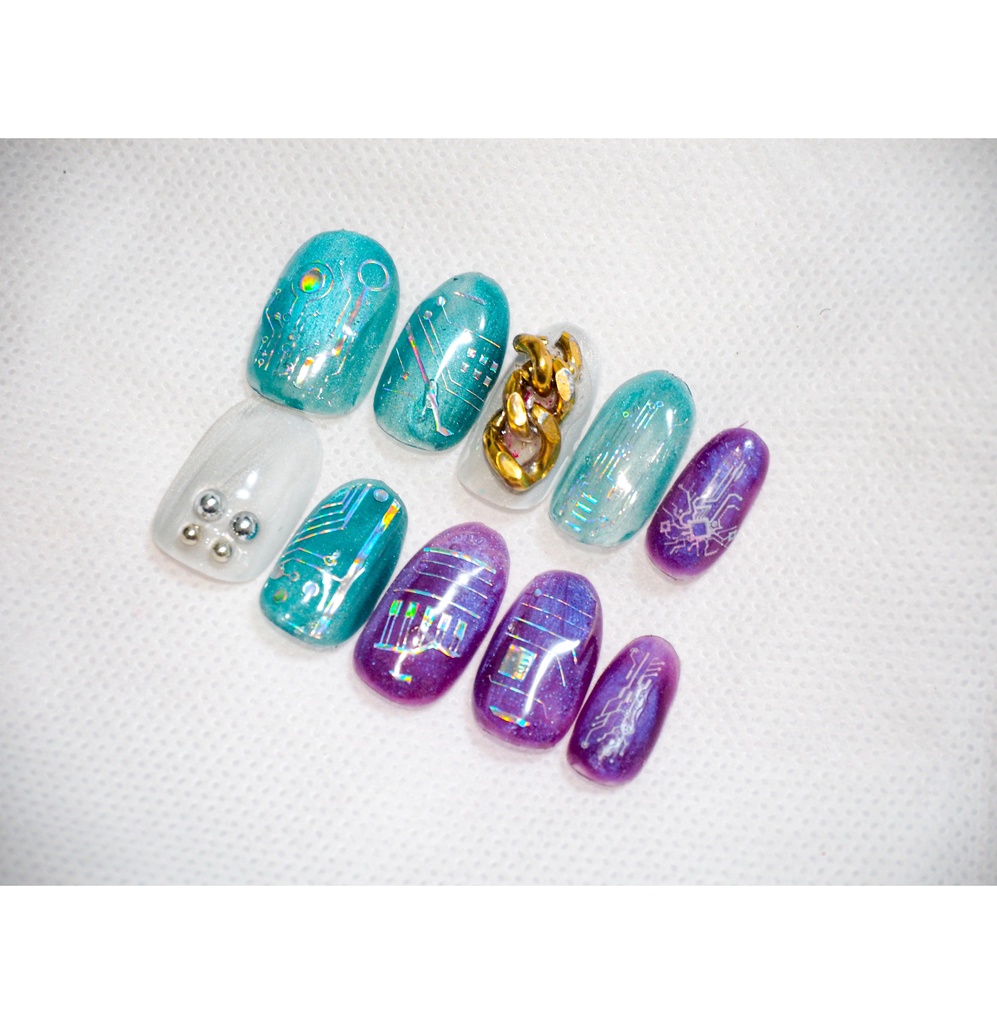 ★ミルキー☆サブウェイ  マックス　イメージネイルチップ