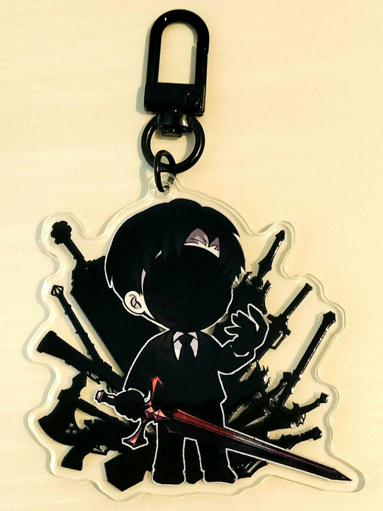 両面アクリルキーホルダー