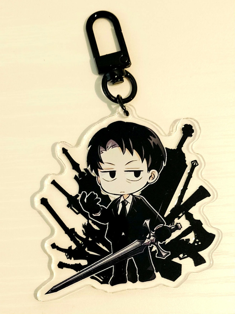 両面アクリルキーホルダー