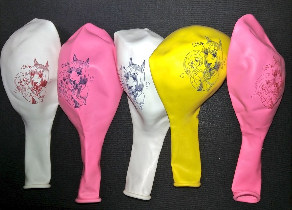 ミーク風船(16インチ5個セット)