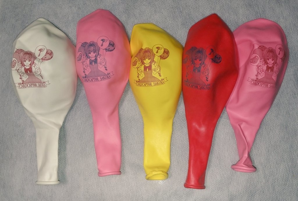 CCさくら風船(16インチ5個セット)