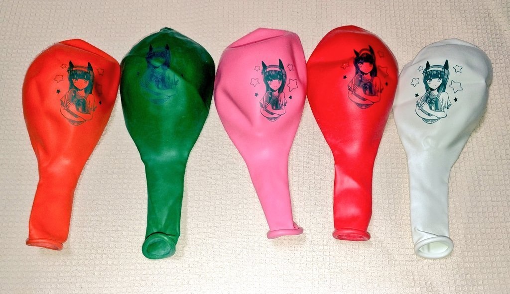 スズカ風船(16インチ5個セット)