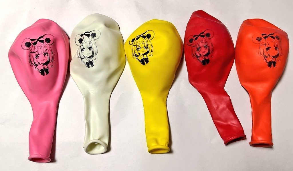 陽ビカラ両面風船(16インチ5個セット)