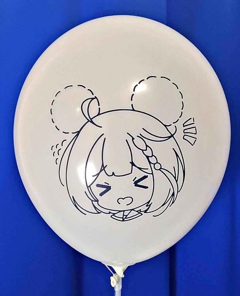 陰ビカラ両面風船(16インチ5個セット)