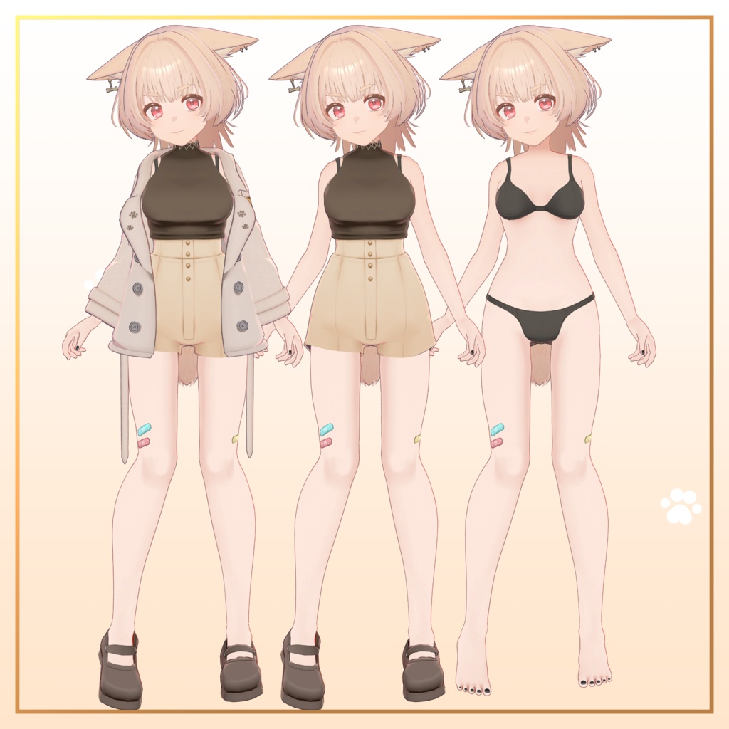 オリジナル3Dモデル BOW/バウ