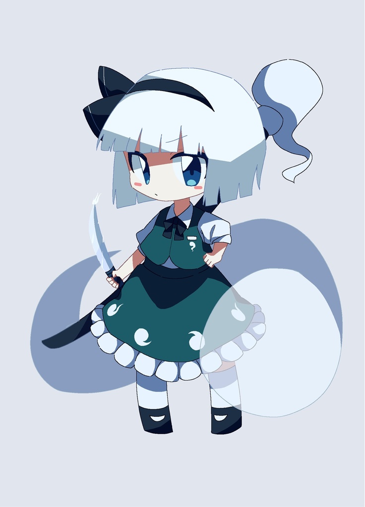 妖夢ちゃんイラスト本