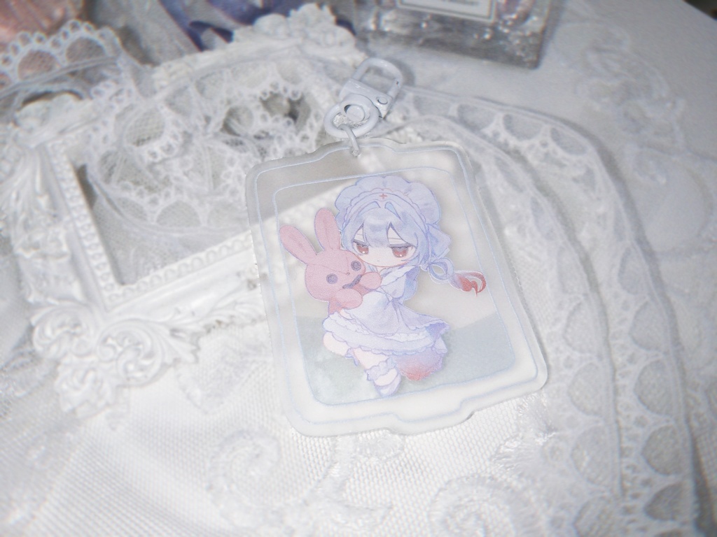 点滴ちゃんアクキー