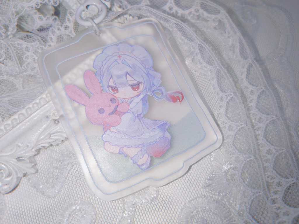 点滴ちゃんアクキー