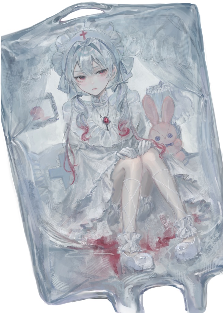 点滴ちゃんポストカード