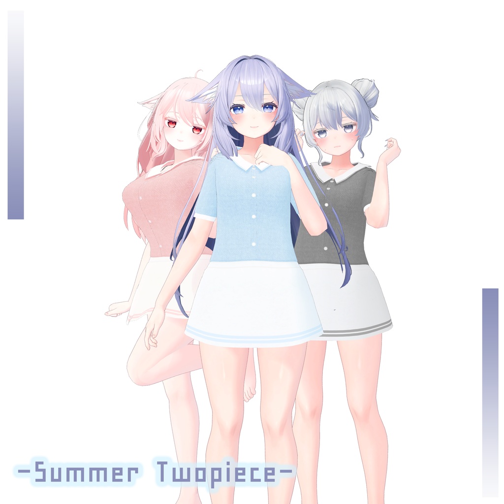 【桔梗用】 Summer Twopiece for Kikyo