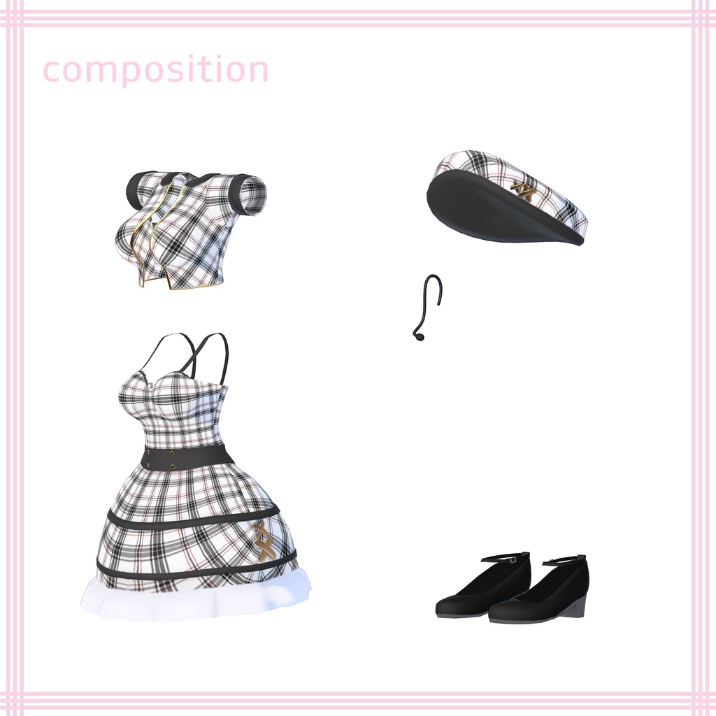 Selestia【セレスティアちゃん用】アイドルドレス