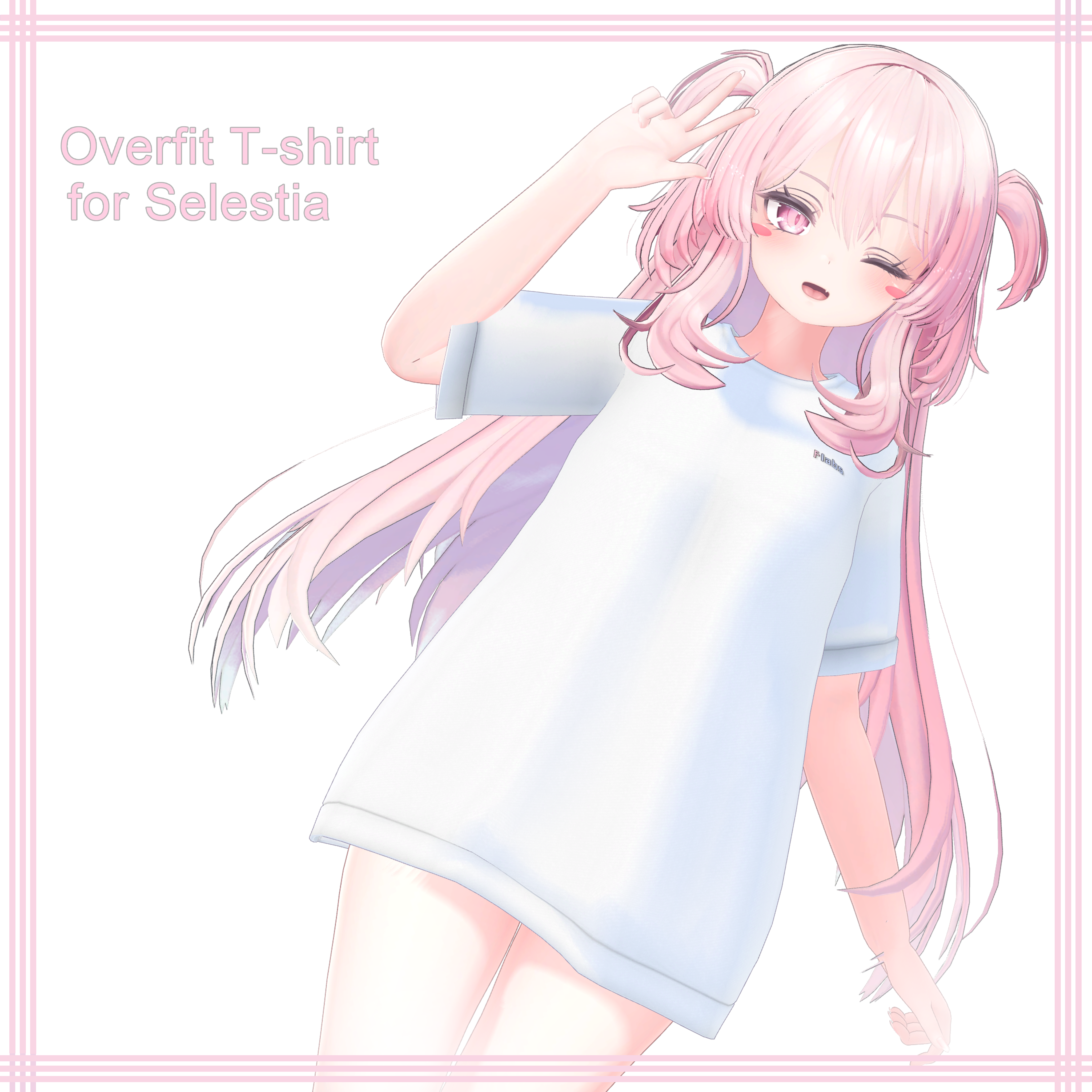 Selestia【セレスティアちゃん用】Overfit T-shirt
