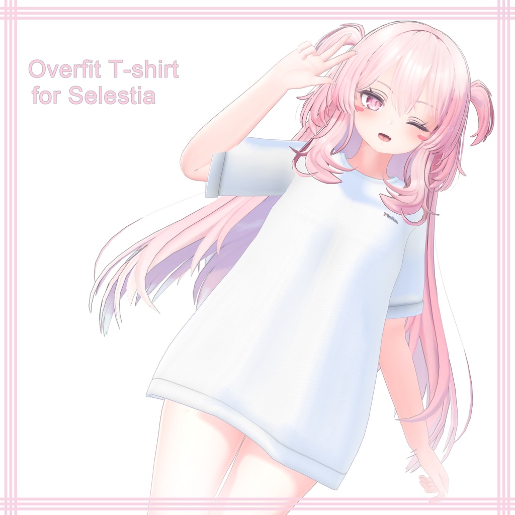Selestia【セレスティアちゃん用】Overfit T-shirt
