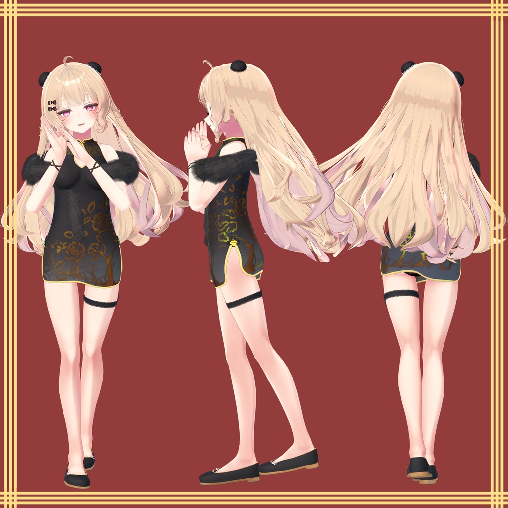 Lunalitt【ルーナリット用】チャイナドレス