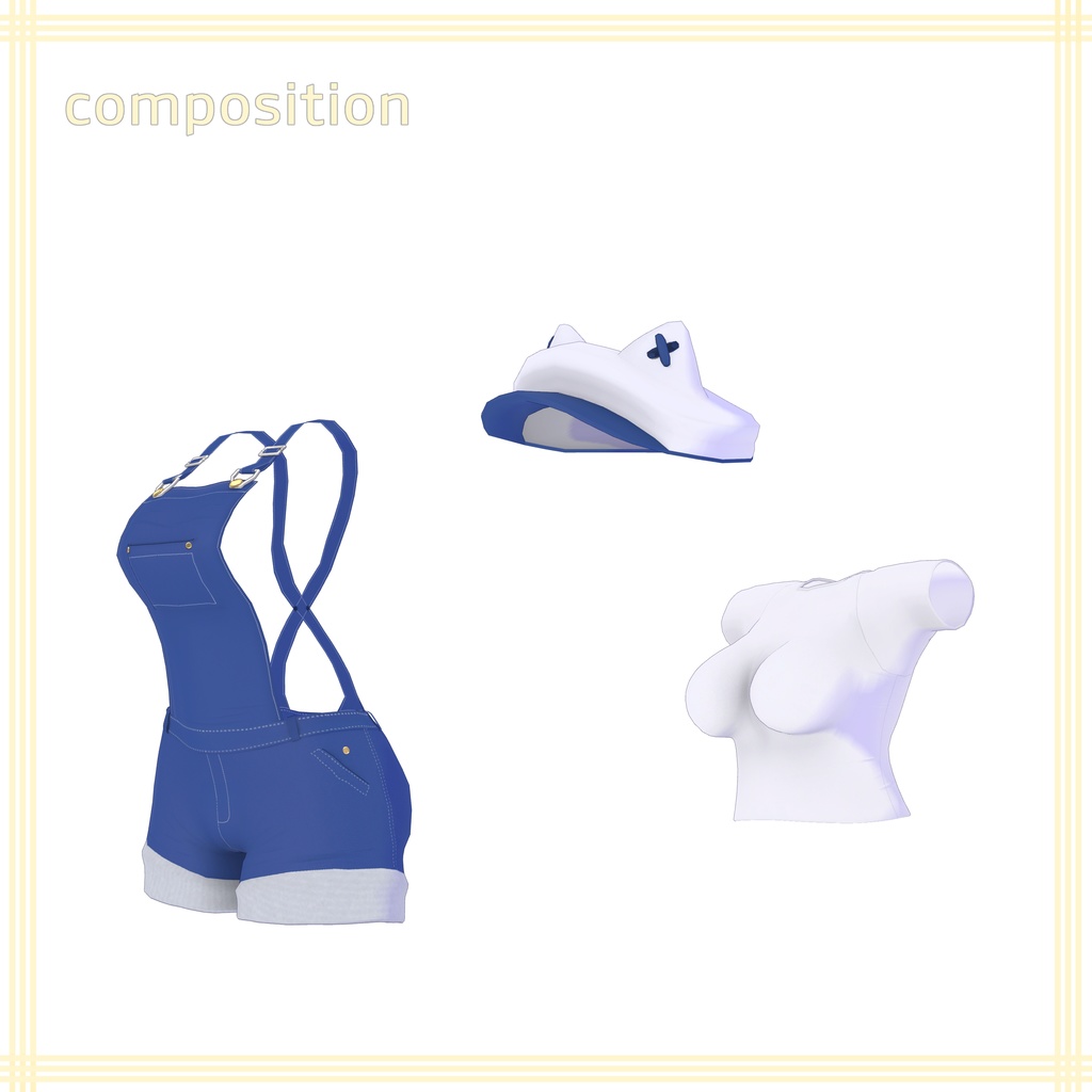 Lunalitt【ルーナリット用】オーバーオール