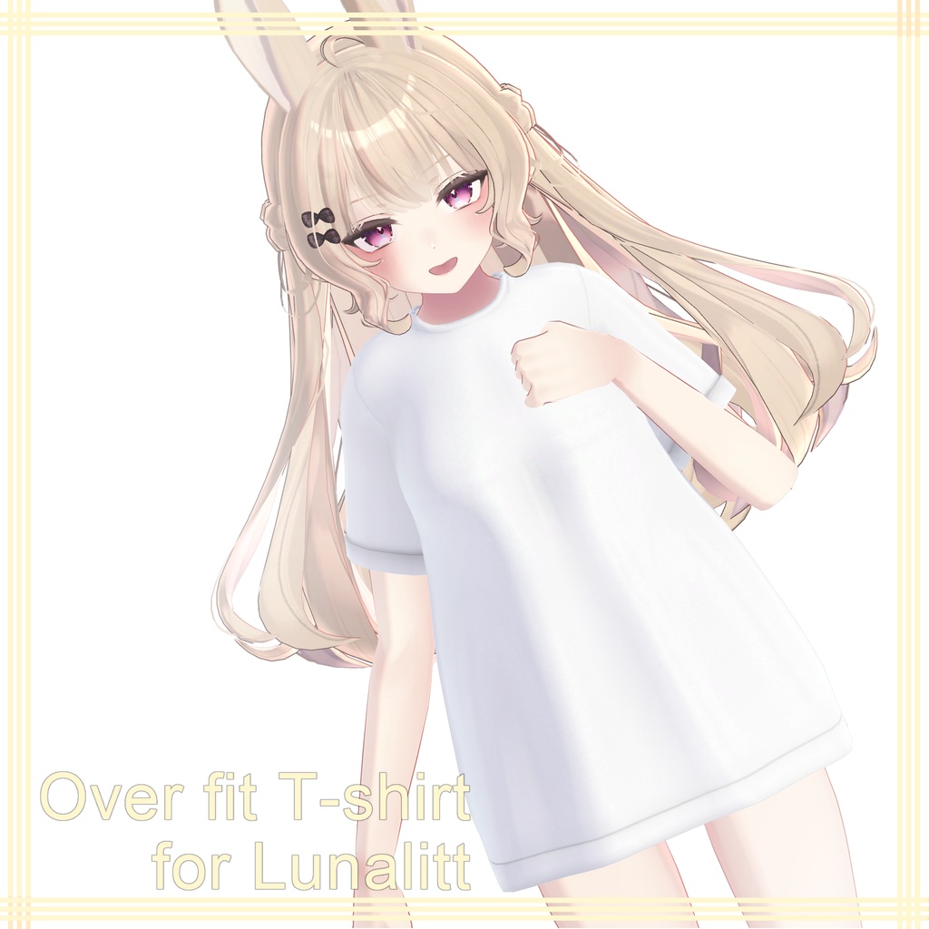 Lunalitt【ルーナリット用】Overfit T-shirt