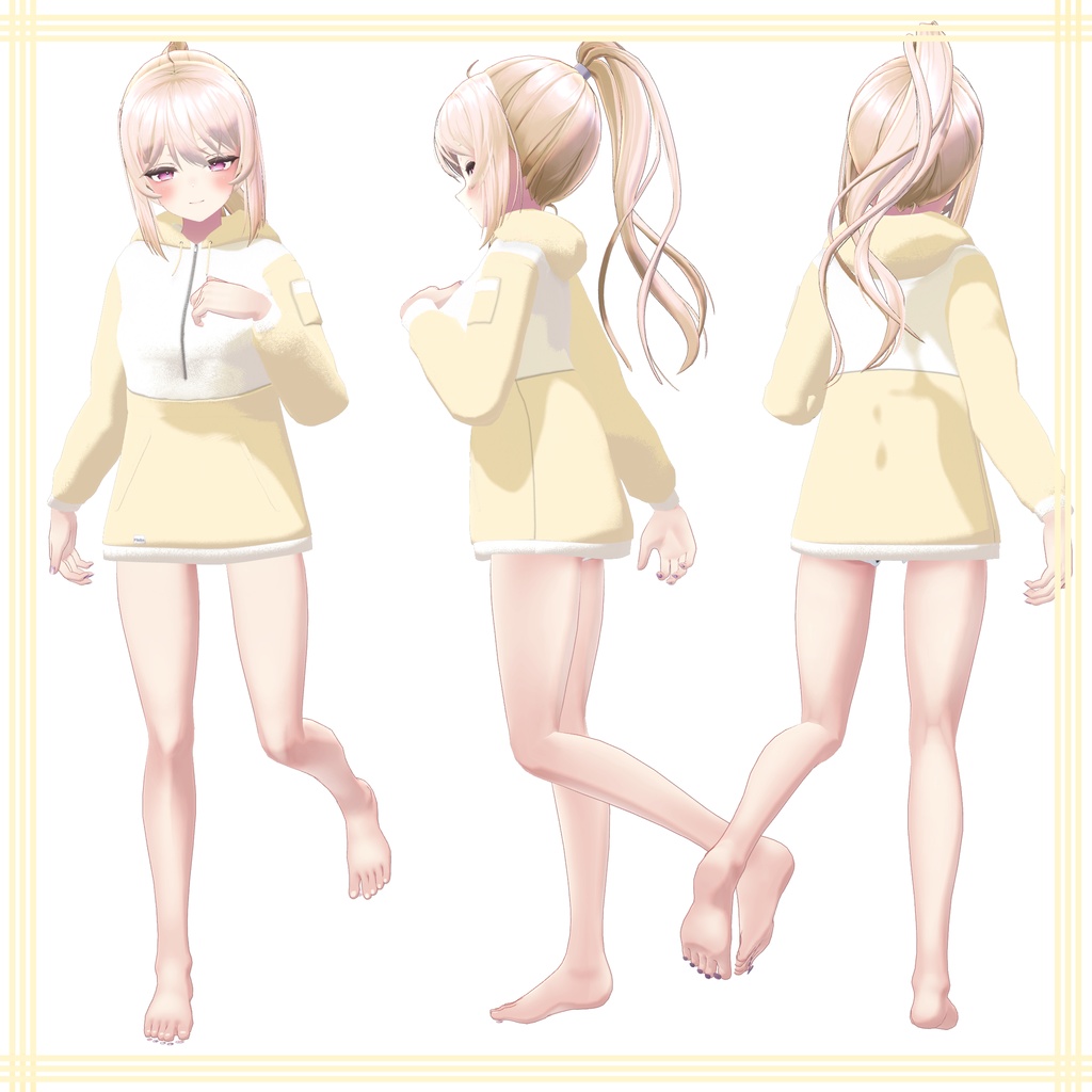 Lunalitt【ルーナリット用】オラック色のパーカー