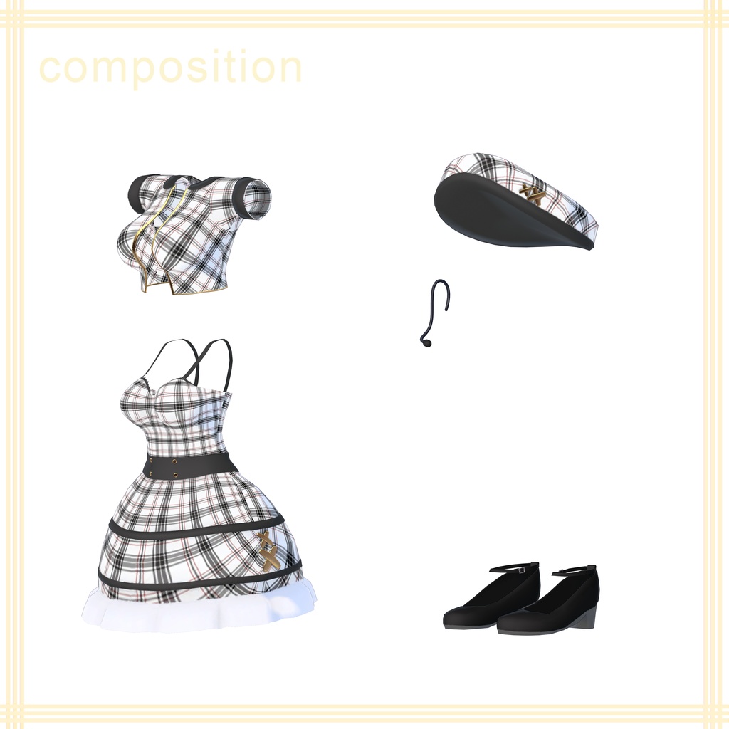 Lunalitt【ルーナリット用】アイドルドレス