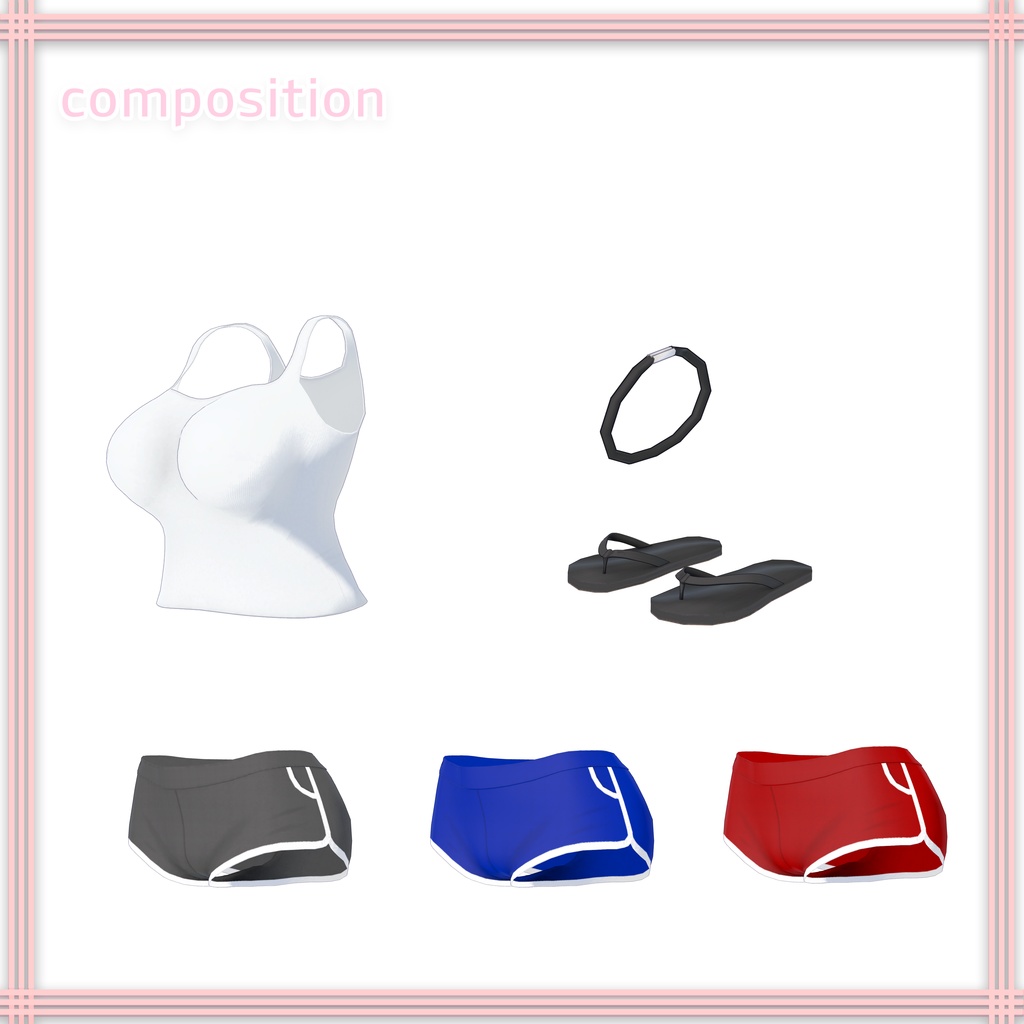 Moe【萌用】ドルフィンショーツ