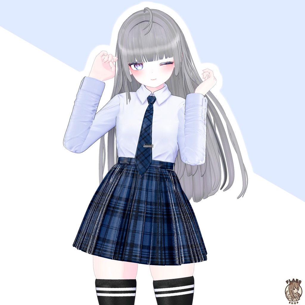 Hime long hair 【10 avatars】
