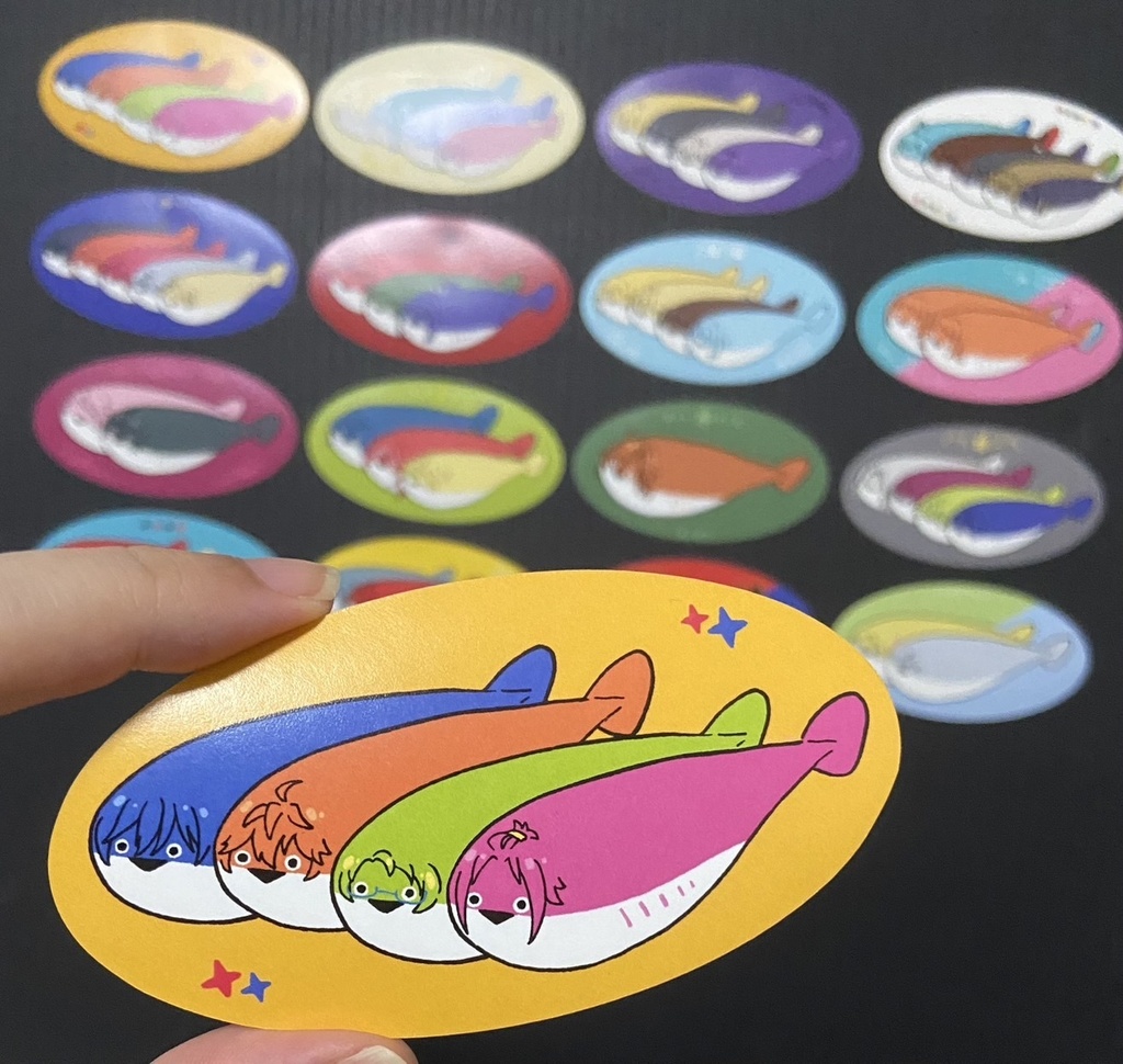 サカバンスターズ!!ステッカー