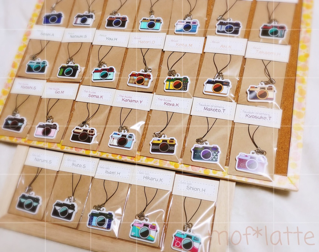 【スタマイ】カメラモチーフストラップ【在庫限り】