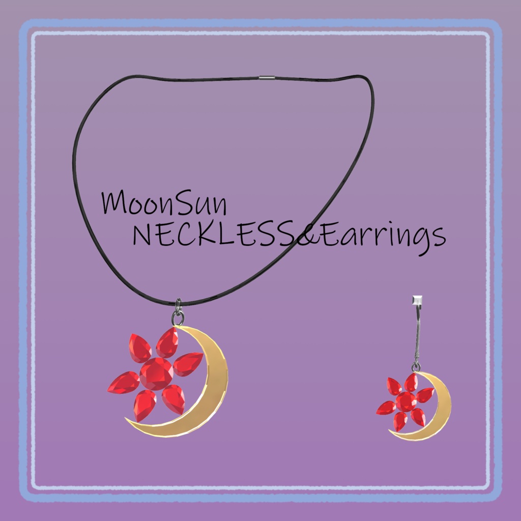 MoonSunNECKLESS&Earrings