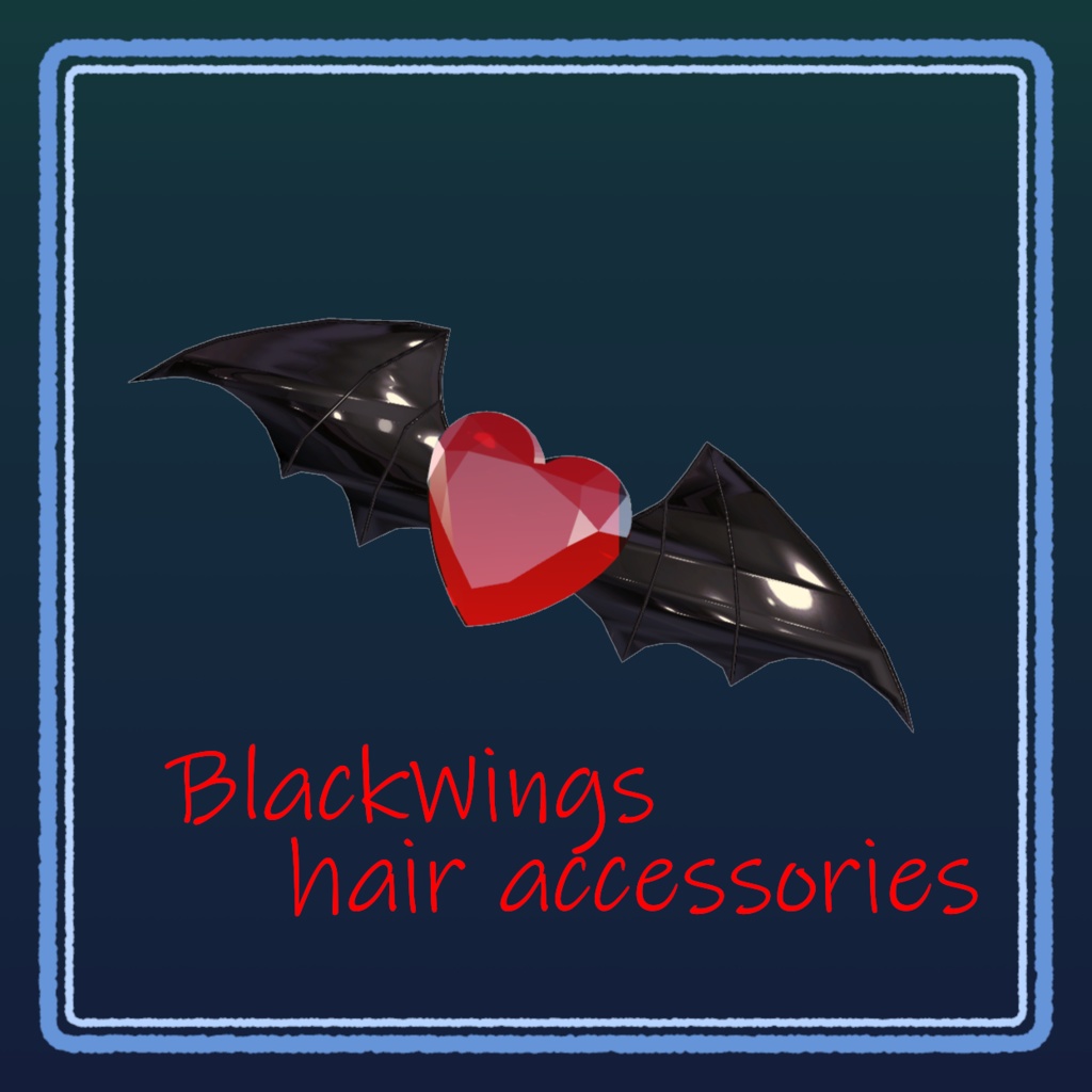 Blackwings hair accessories