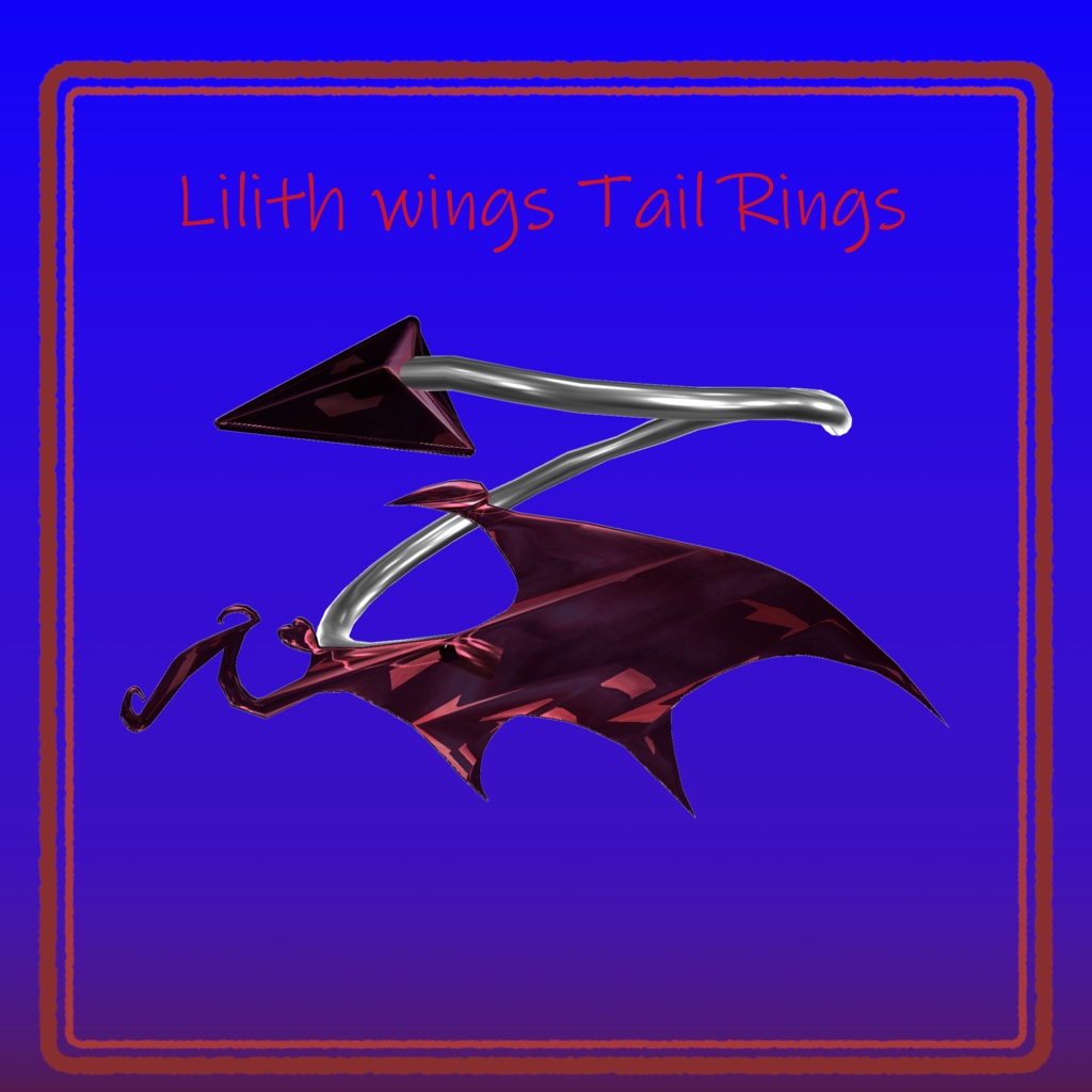 Lilith wings Tail Rings
