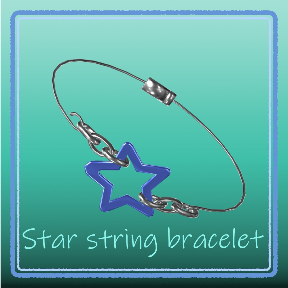 Star string bracelet