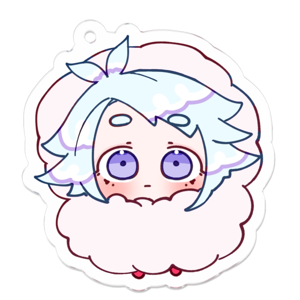もこひぽアクキー