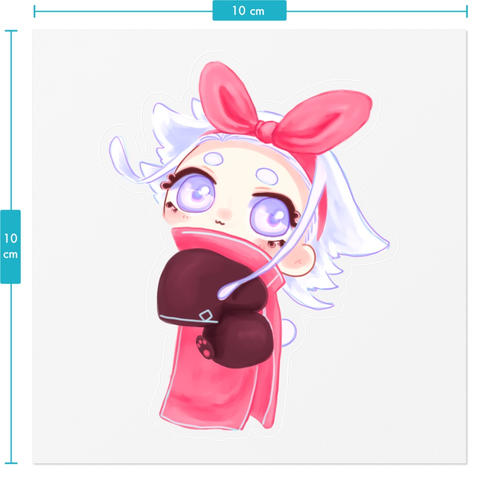 もぎゃっと☆だっこひぽステッカー