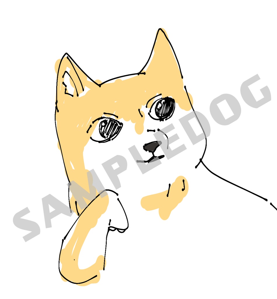 太宰犬透過素材