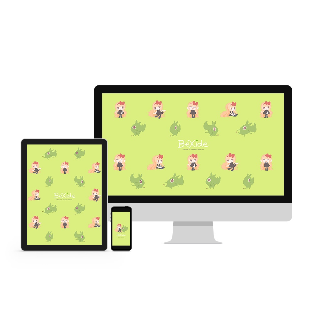 【無料】BeXide 壁紙セット