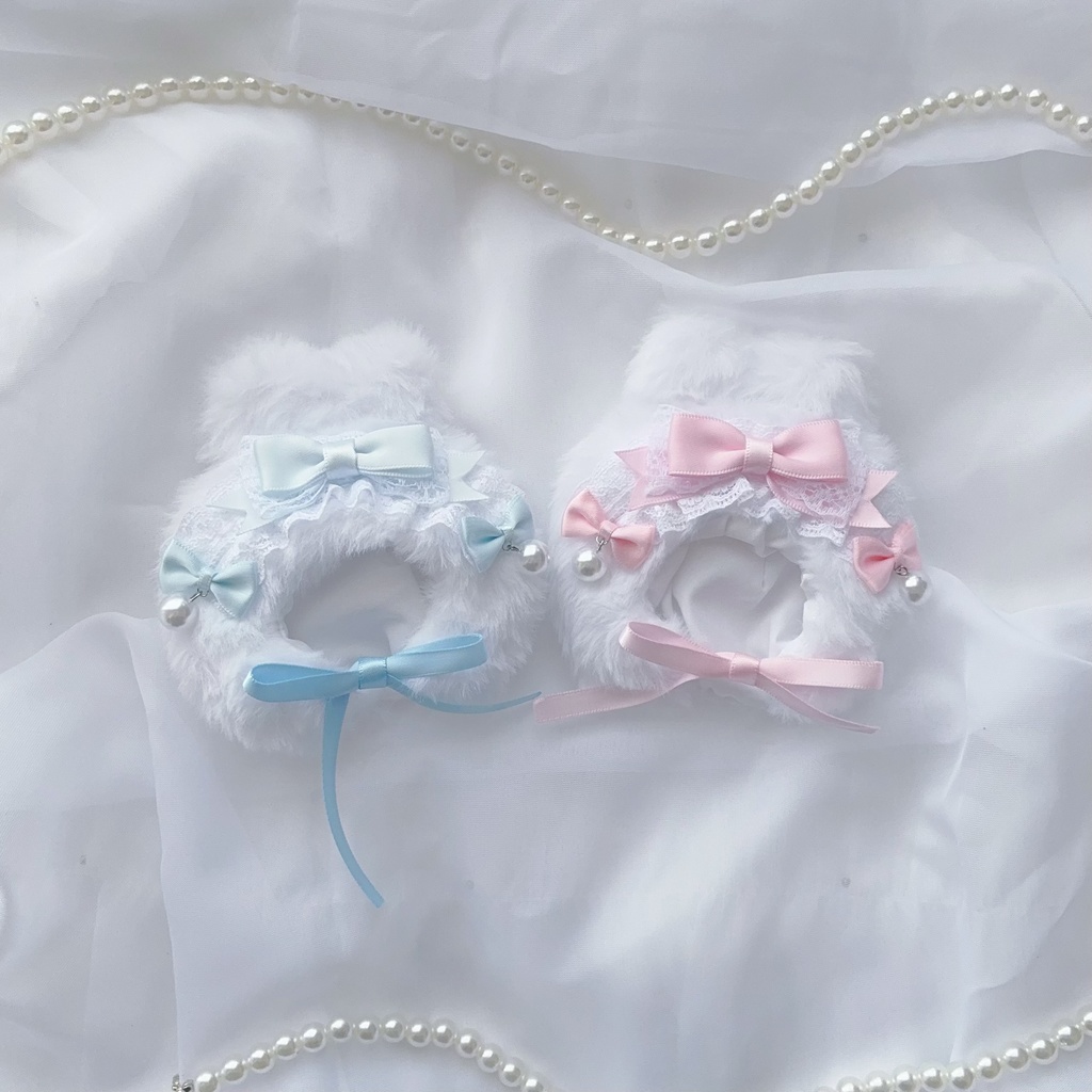 Ribbon  pearl cottoncandy