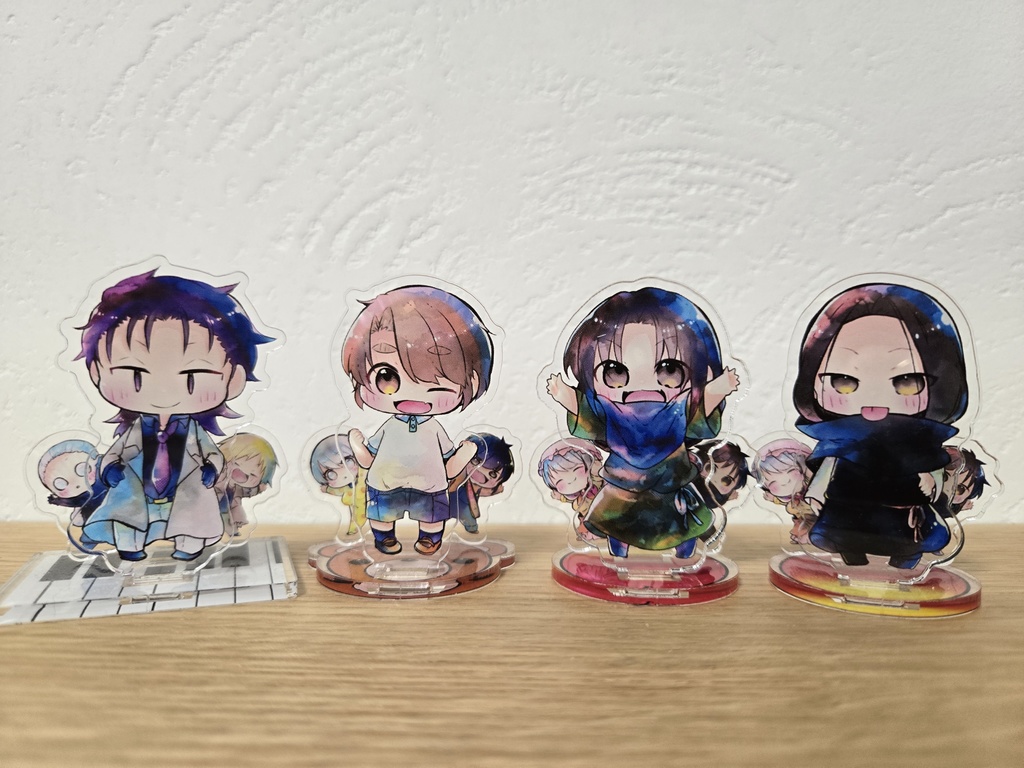 ジオラマアクスタ 3人組