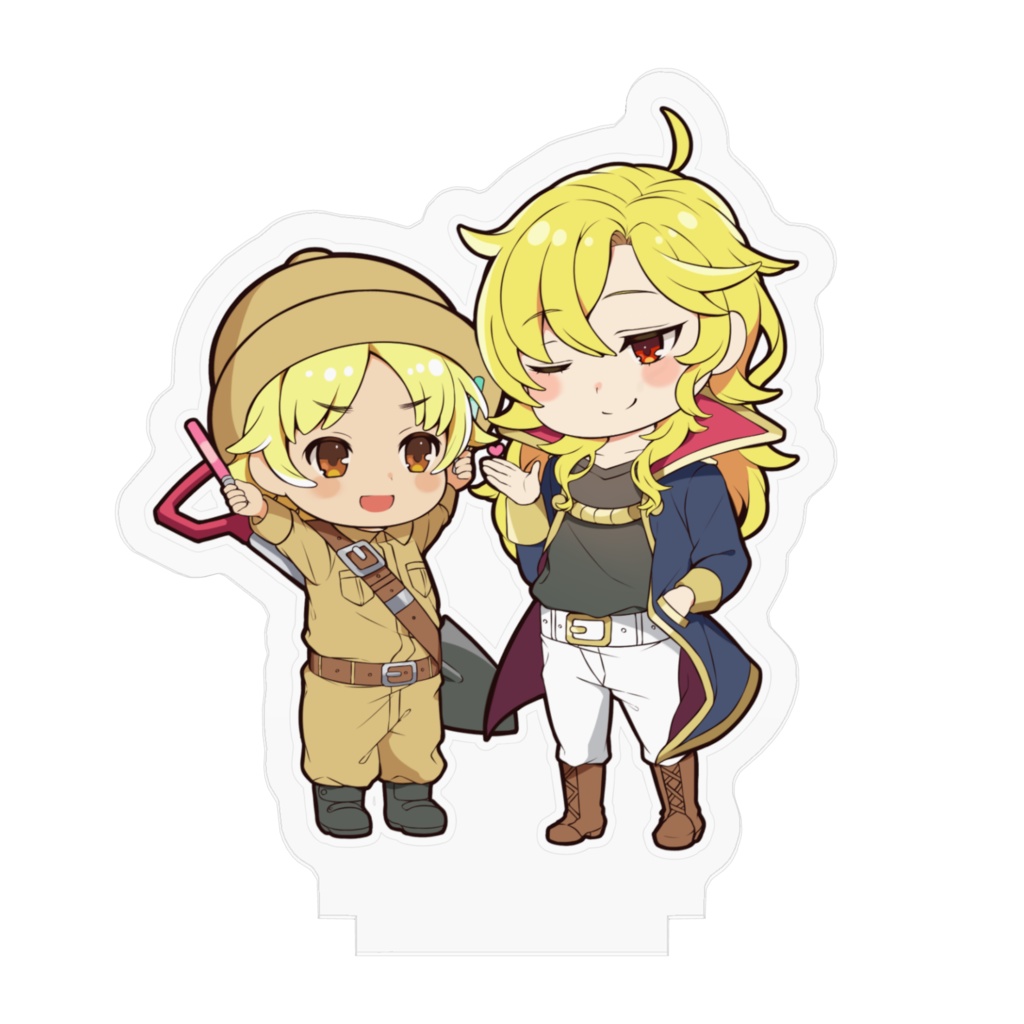 擬人化ピオ考アクリルスタンド