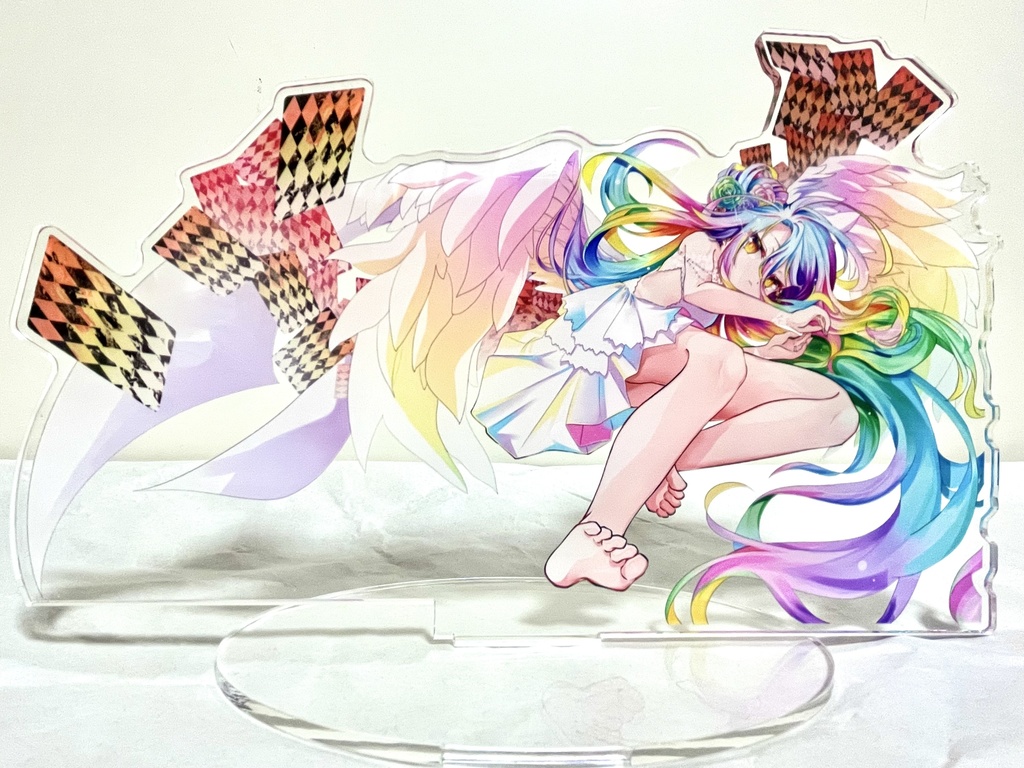 アクリルスタンド　白