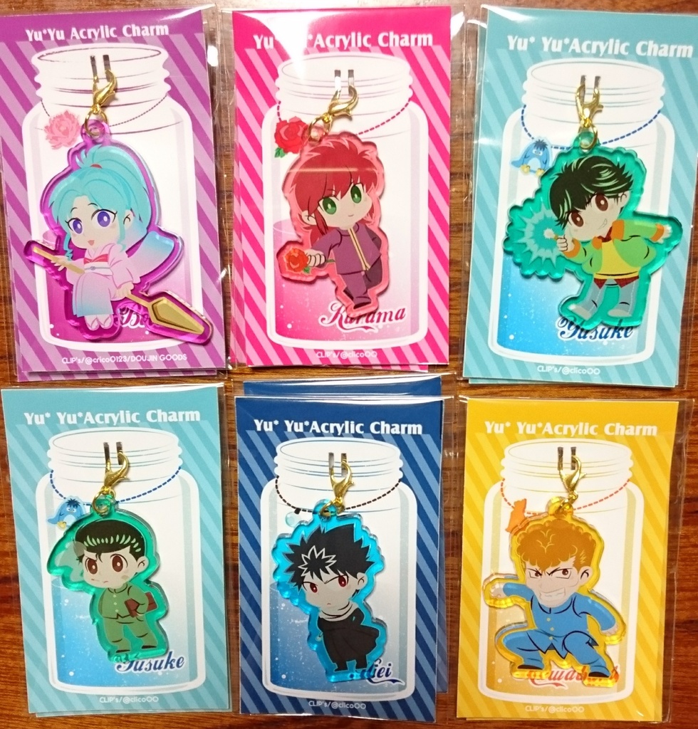 アクリルチャーム