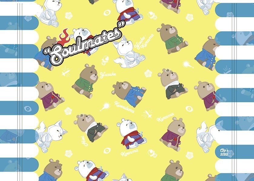 ゆるベア グリッターポーチ