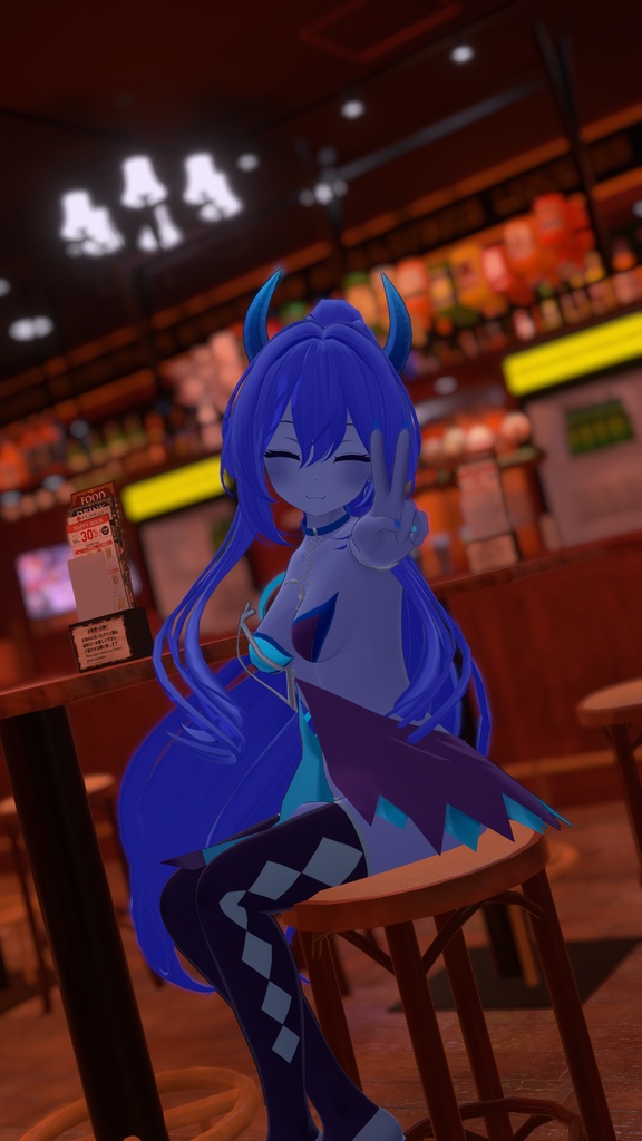 イカスミ族の装束+異色肌テクスチャ9色【あのんちゃん用】